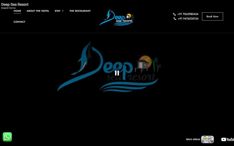 Deep Sea Resort, Neil Island — Hotel & Resort website built by CodesDen